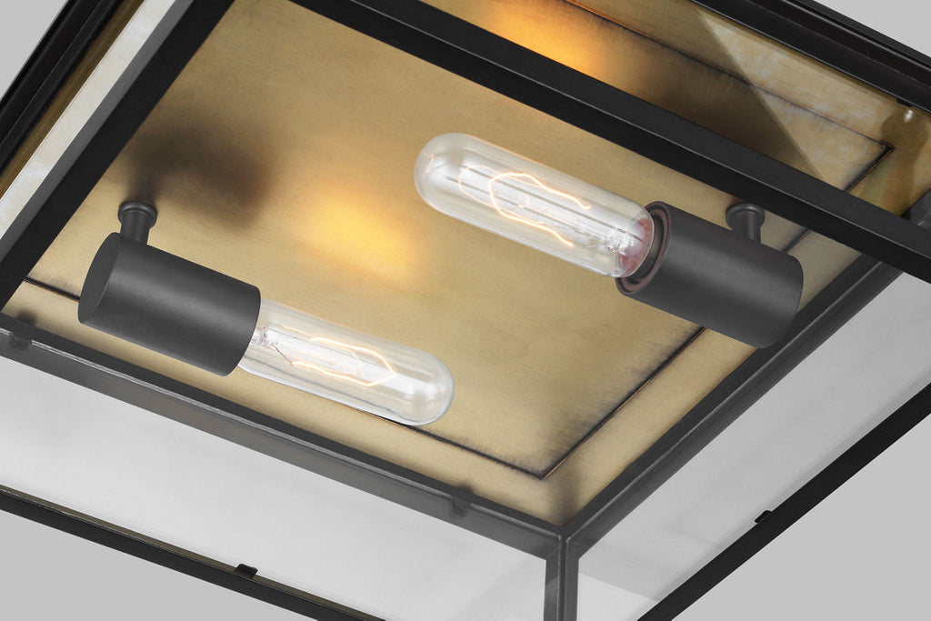 Freeport Large Outdoor Flush Mount | Heritage Copper