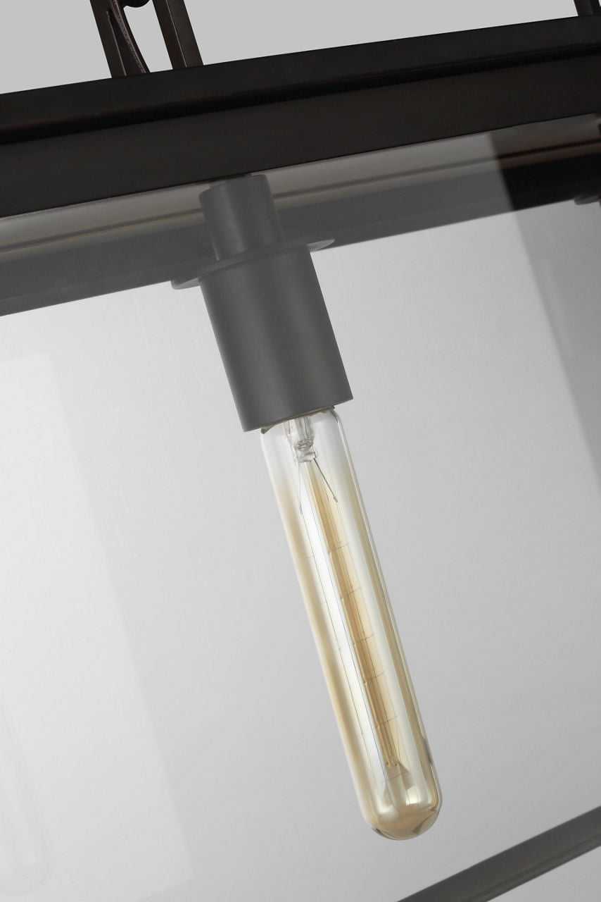 Freeport Linear Outdoor Chandelier | Heritage Copper