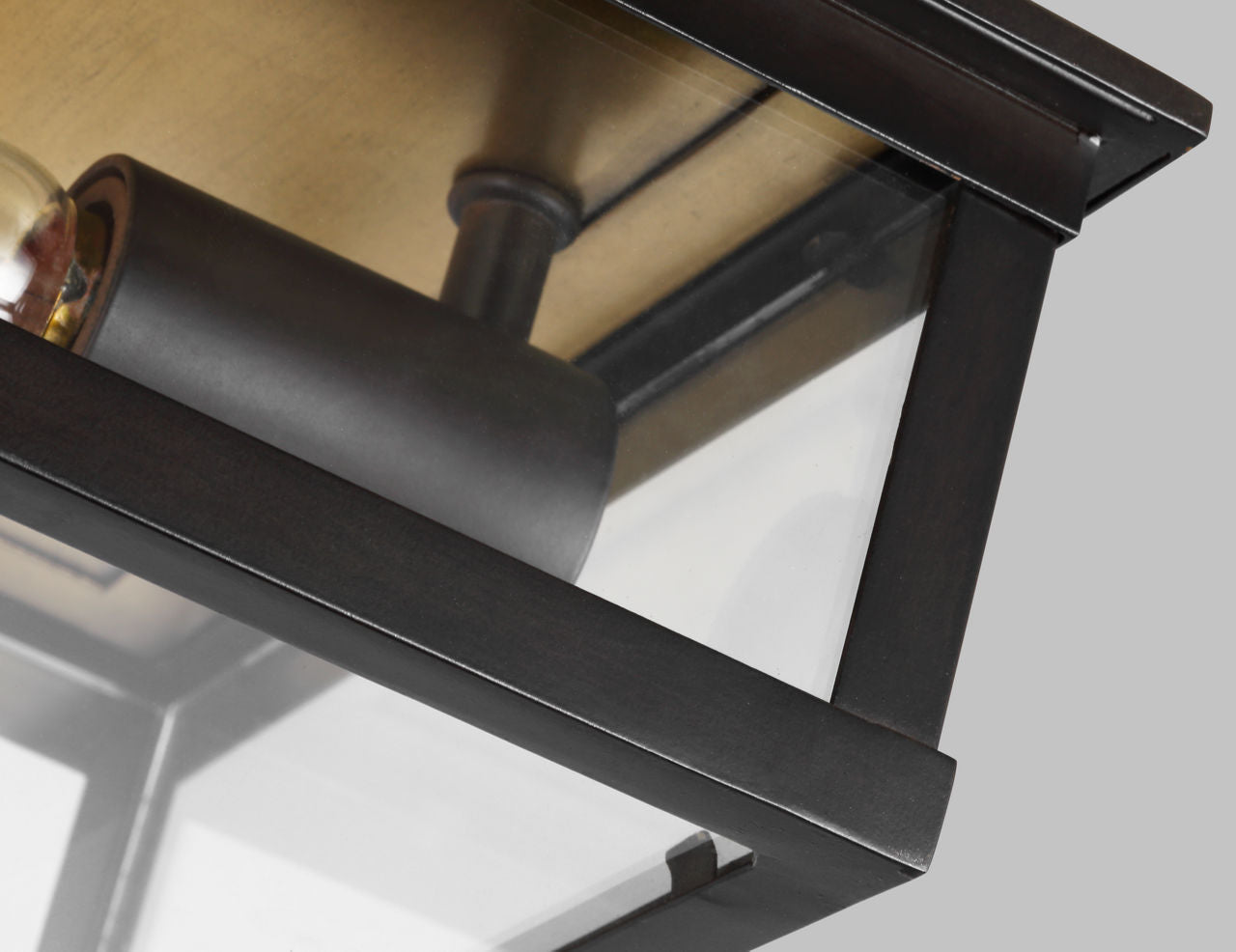 Freeport Medium Outdoor Flush Mount | Heritage Copper