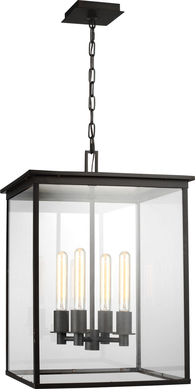 Freeport Medium Outdoor Pendant | Heritage Copper
