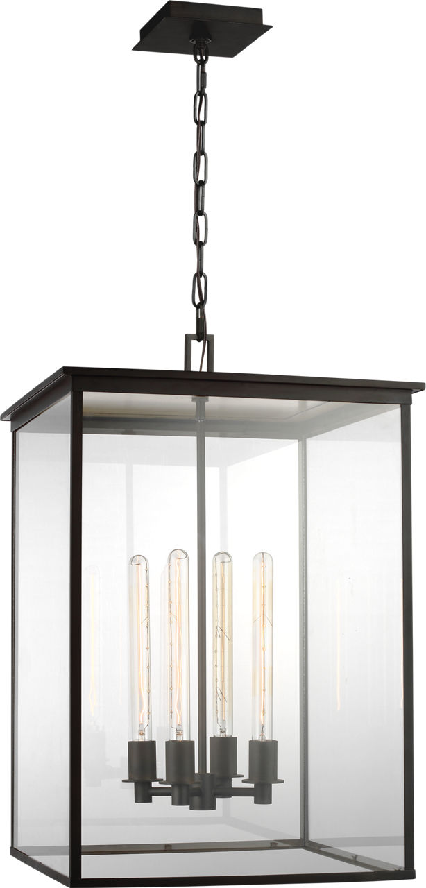 Freeport Large Outdoor Pendant | Heritage Copper
