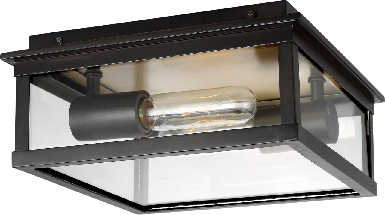 Freeport Medium Outdoor Flush Mount | Heritage Copper