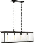 Freeport Linear Outdoor Chandelier | Heritage Copper