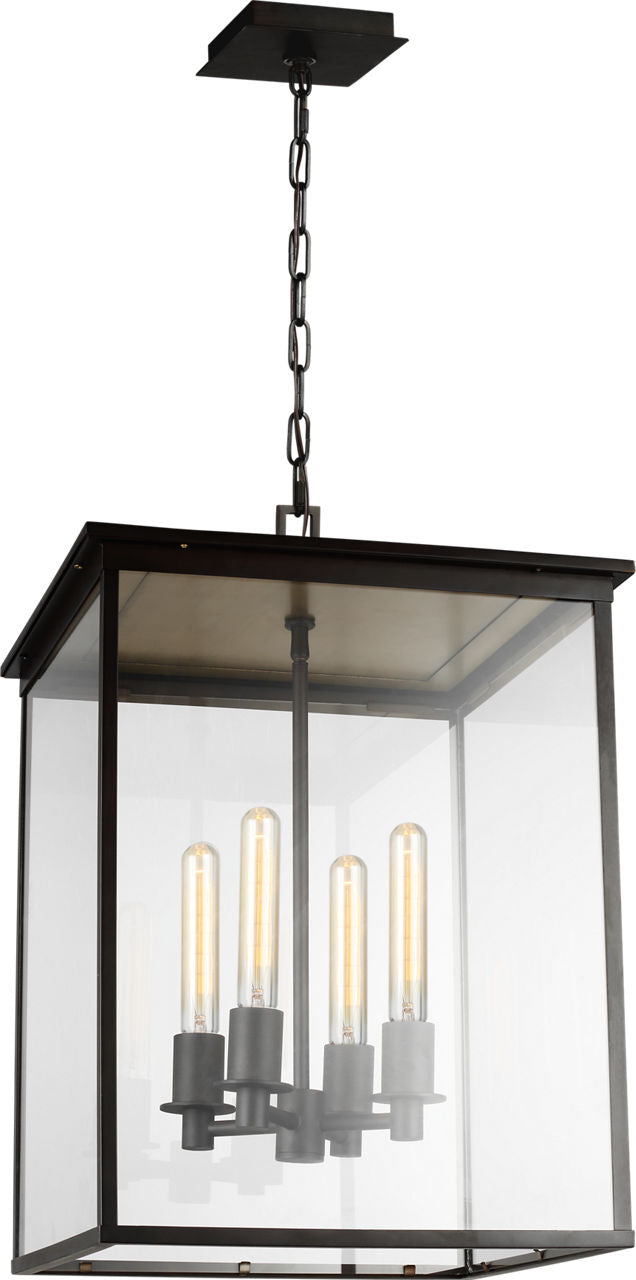 Freeport Medium Outdoor Pendant | Heritage Copper