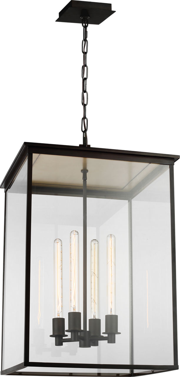 Freeport Large Outdoor Pendant | Heritage Copper