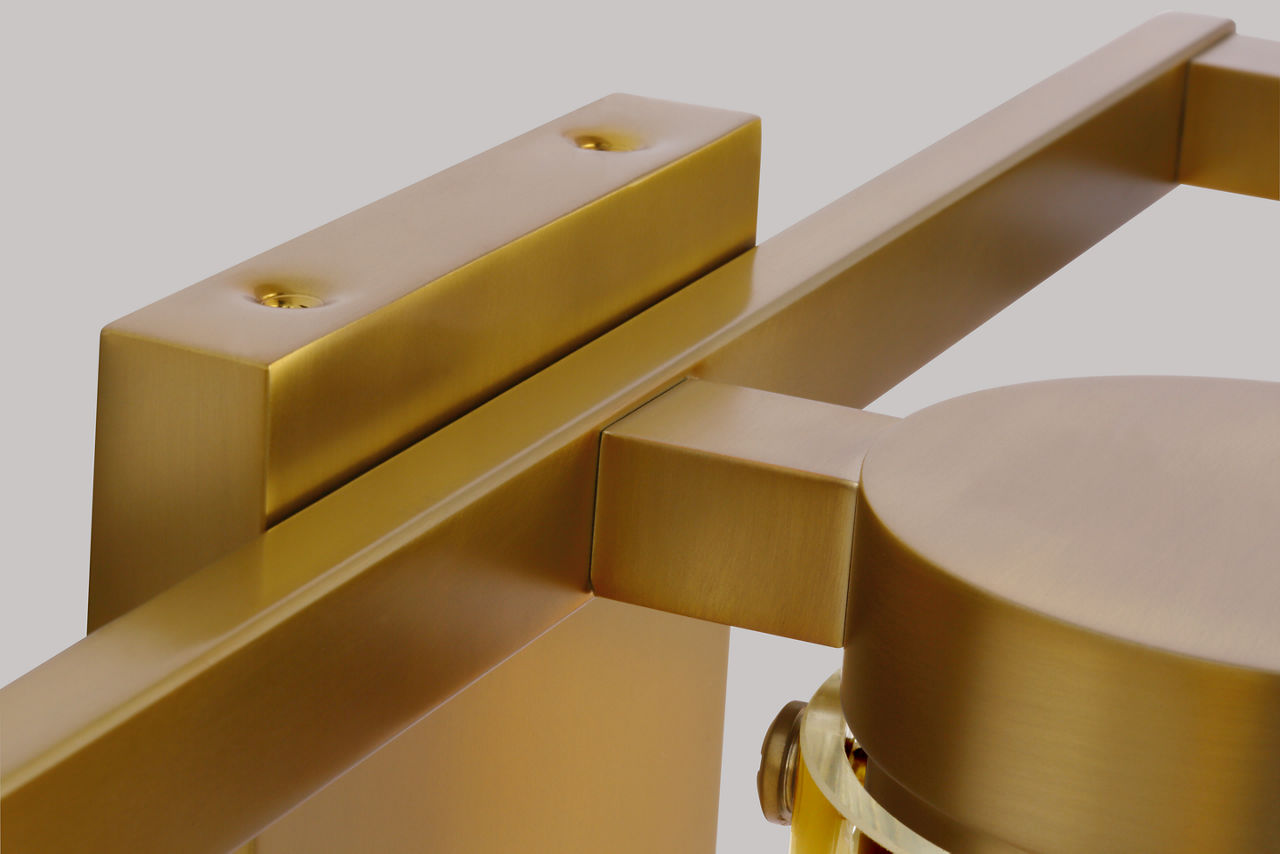 Garrett 3 - Light Vanity | Burnished Brass