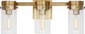 Garrett 3 - Light Vanity | Burnished Brass