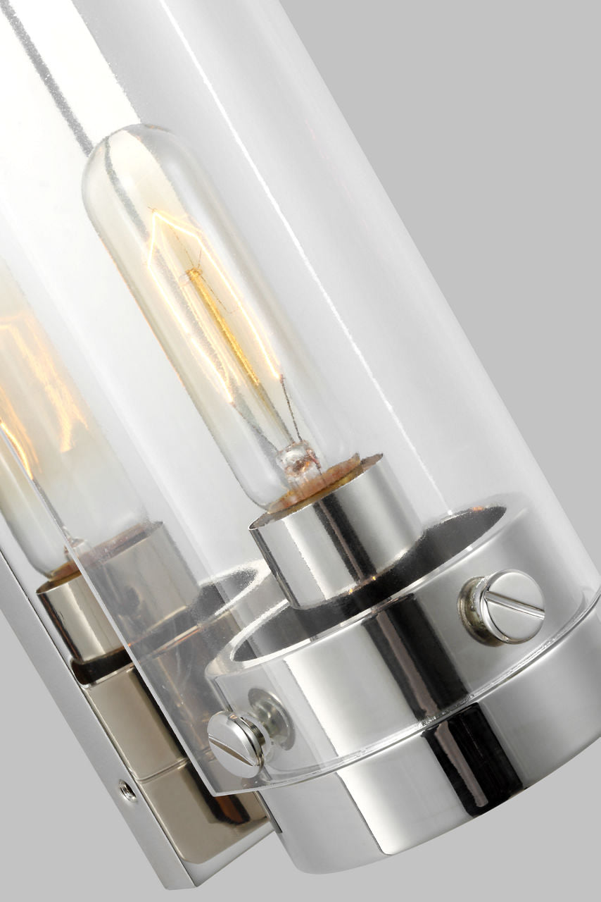 Garrett Linear Sconce Polished Nickel