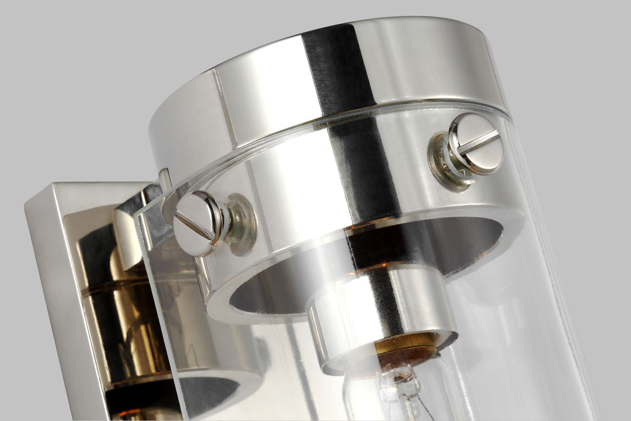 Garrett Linear Sconce Polished Nickel