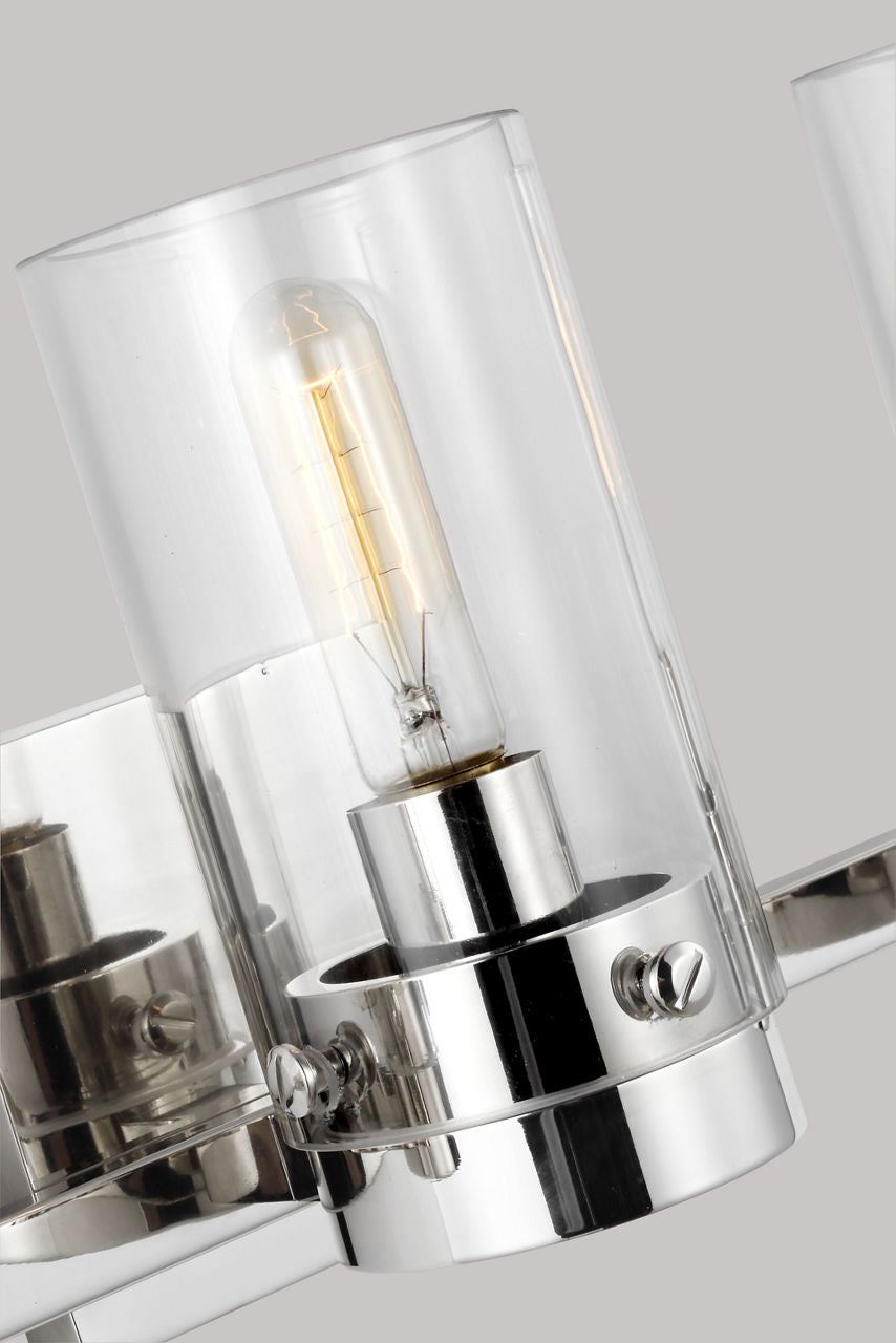 Garrett 3 - Light Vanity | Polished Nickel