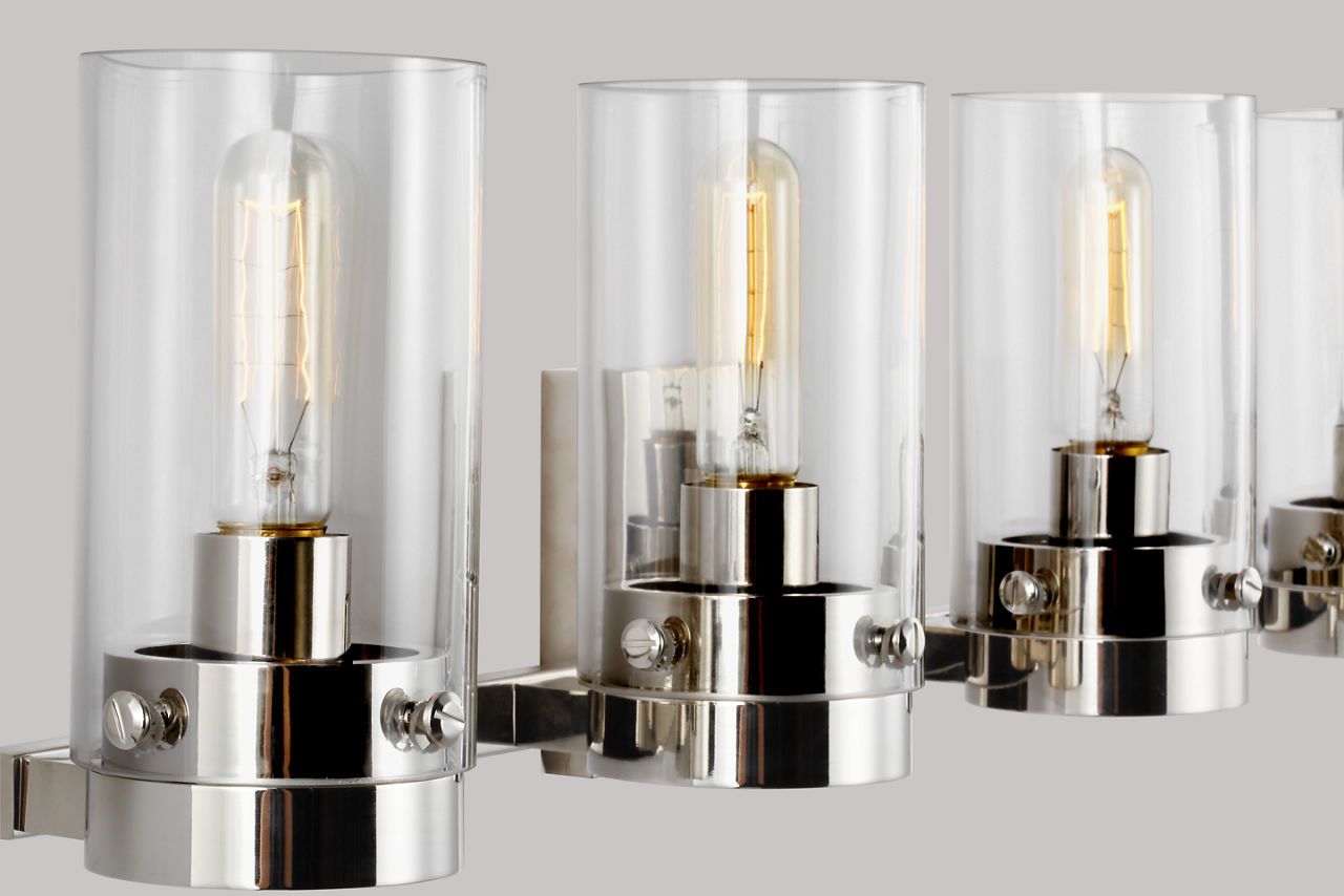 Garrett 4 - Light Vanity | Polished Nickel