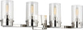 Garrett 4 - Light Vanity | Polished Nickel