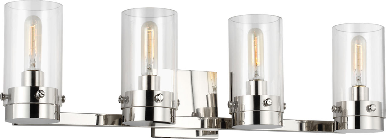 Garrett 4 - Light Vanity | Polished Nickel