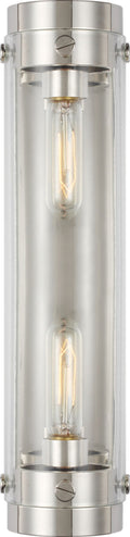 Garrett Linear Sconce Polished Nickel