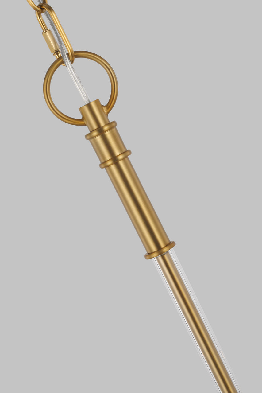 Hanover Medium Chandelier | Burnished Brass