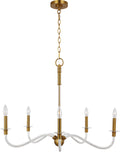 Hanover Medium Chandelier | Burnished Brass