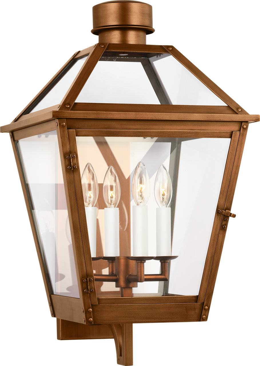 Hyannis Large Lantern Natural Copper