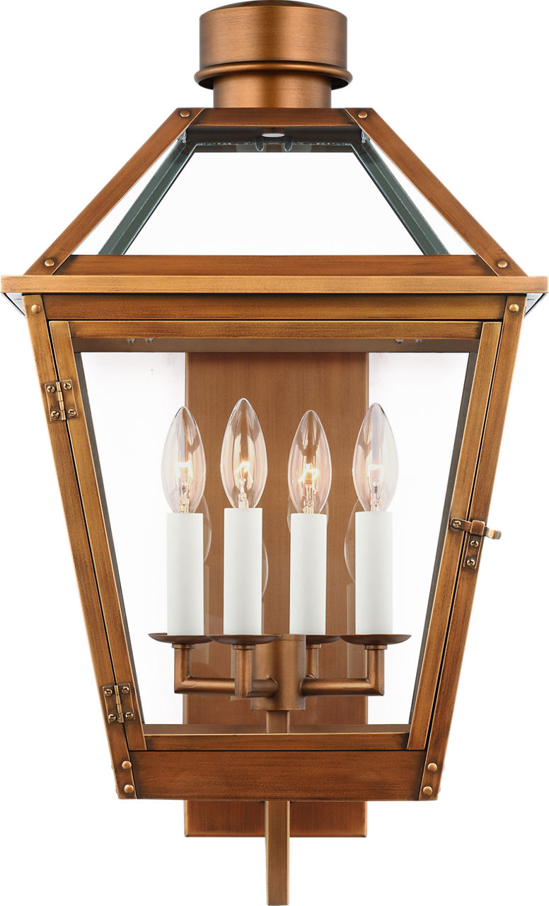 Hyannis Large Lantern Natural Copper