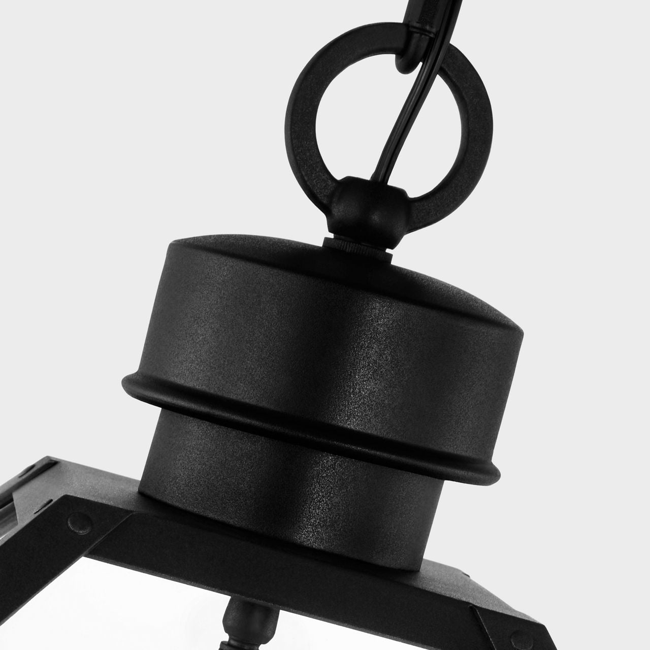 Hyannis Large Pendant Textured Black