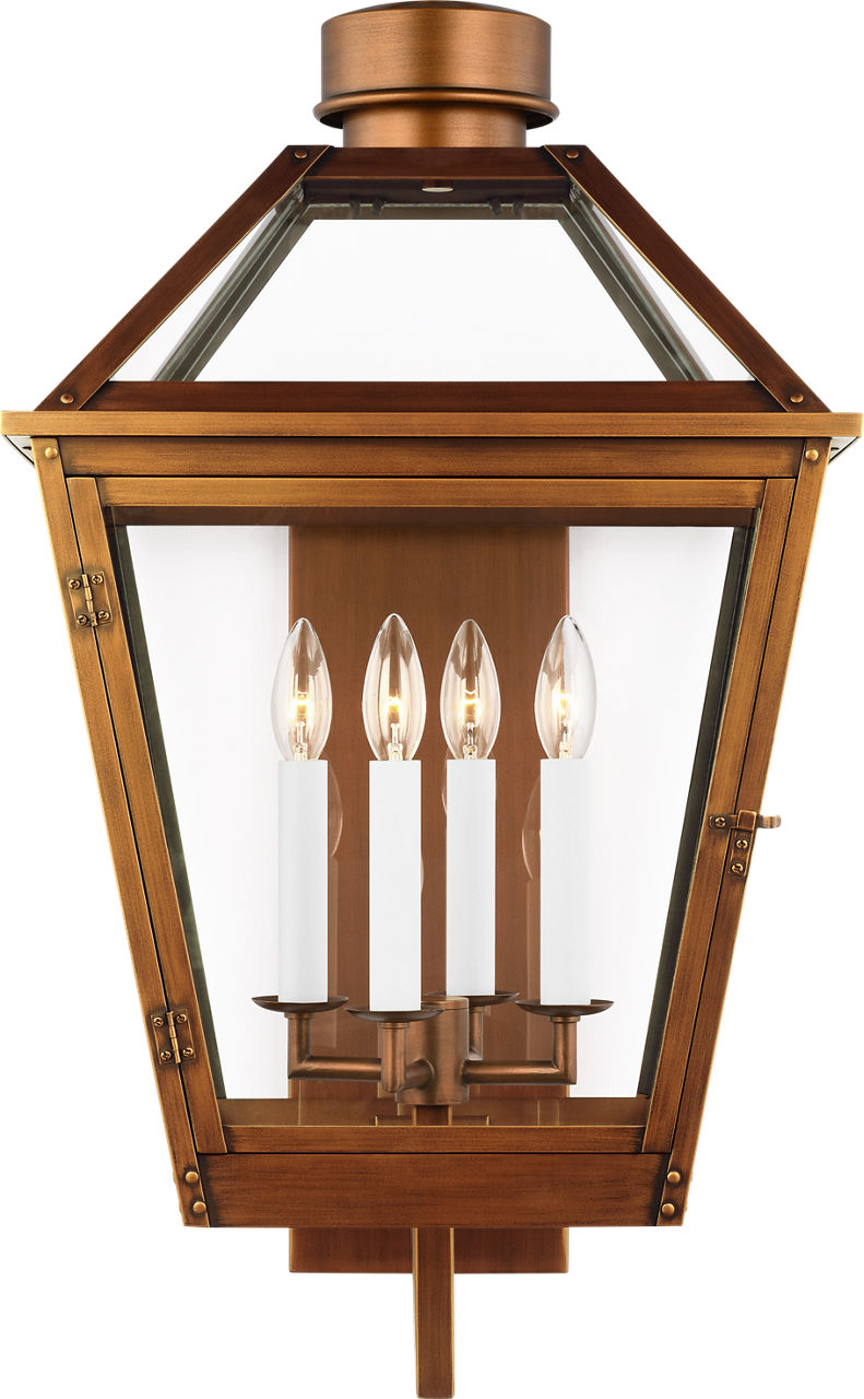 Hyannis Extra Large Lantern Natural Copper