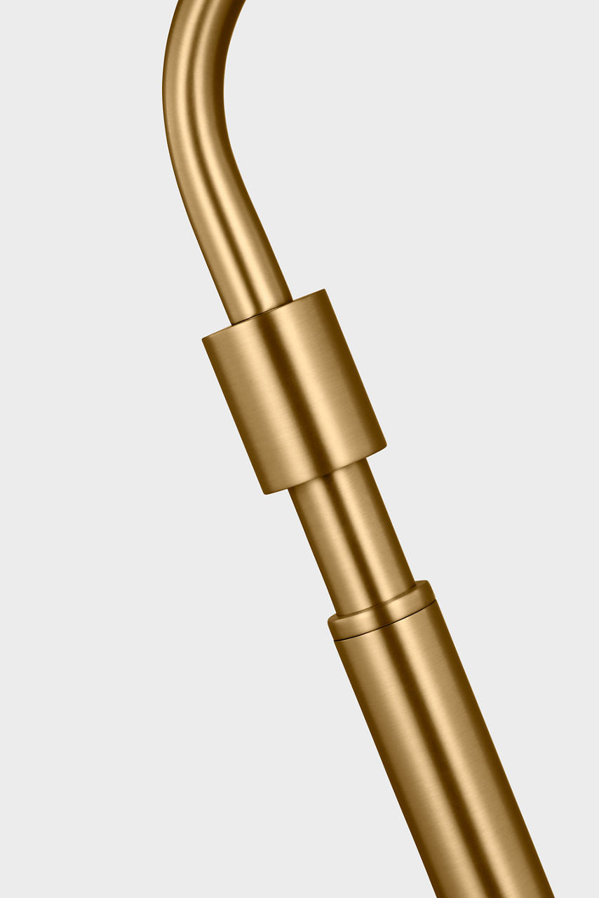 Kenyon Task Table Lamp Burnished Brass Bulbs Inc