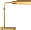 Kenyon Task Table Lamp Burnished Brass Bulbs Inc