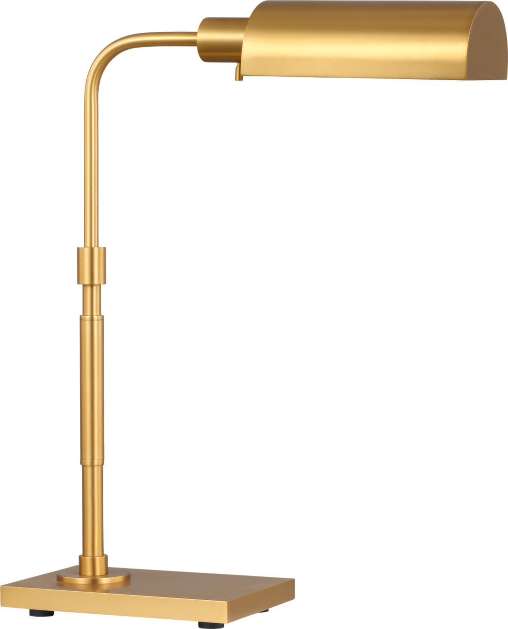 Kenyon Task Table Lamp Burnished Brass Bulbs Inc