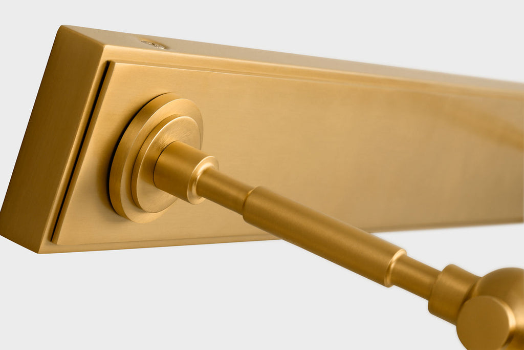 Kenyon 30" Picture Light Burnished Brass