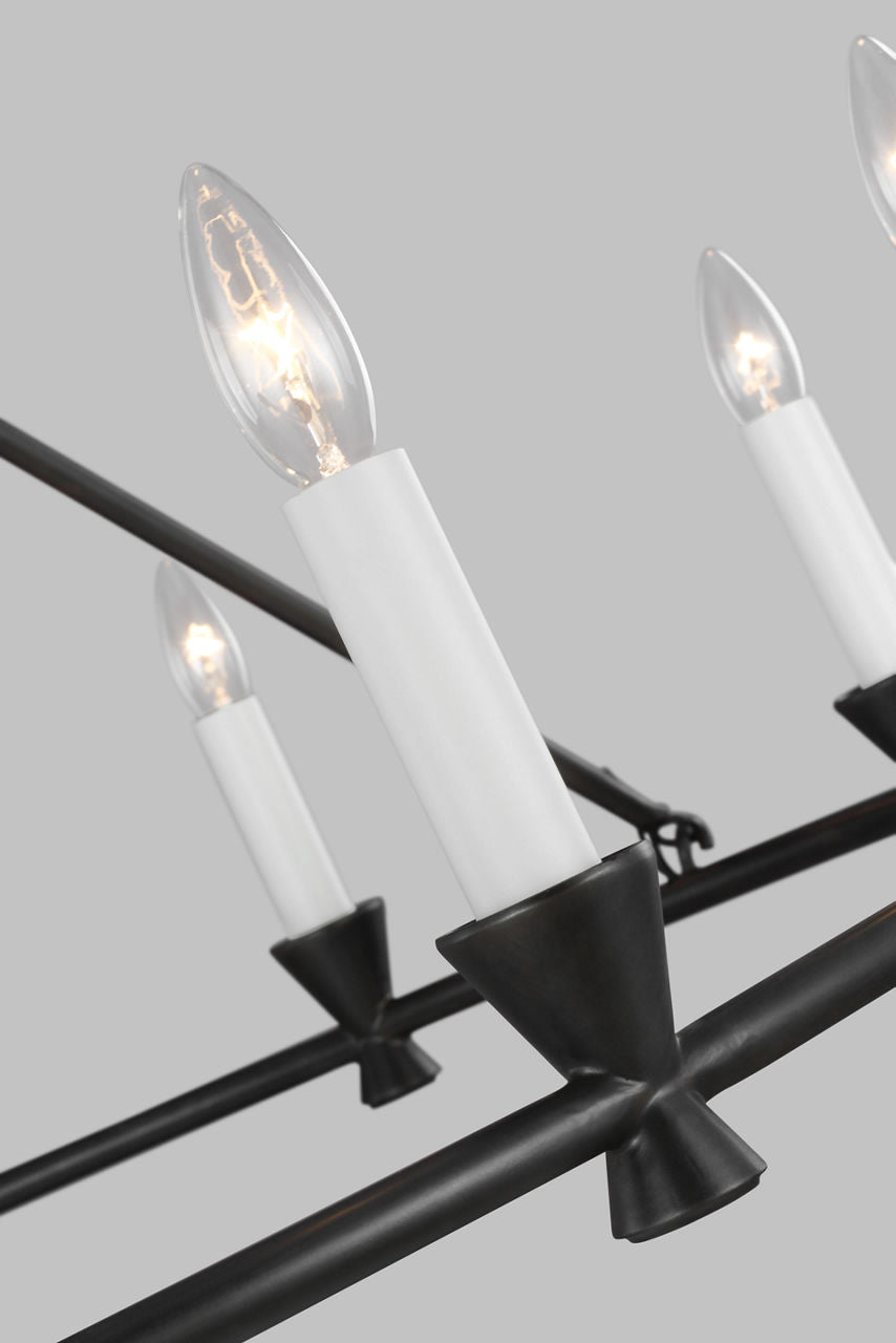 Keystone Medium Chandelier Aged Iron