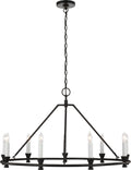 Keystone Medium Chandelier Aged Iron