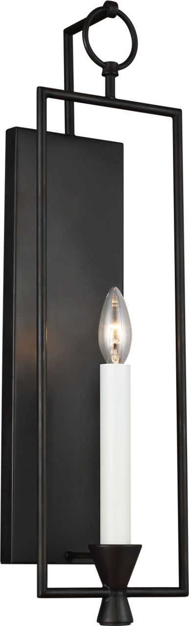 Keystone Sconce Aged Iron