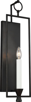 Keystone Sconce Aged Iron