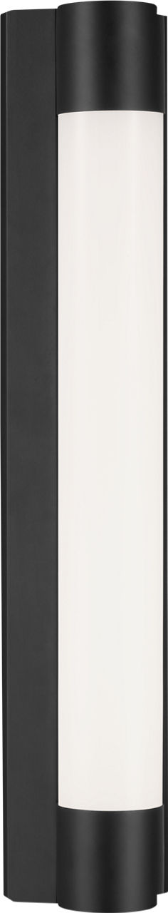Loring Medium Vanity Midnight Black Bulbs Inc