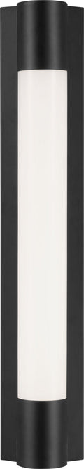 Loring Medium Vanity Midnight Black Bulbs Inc