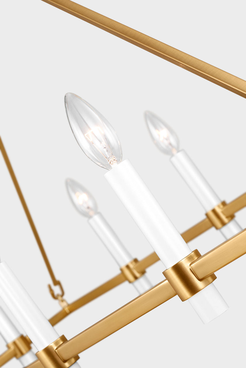 Marston Linear Chandelier Burnished Brass