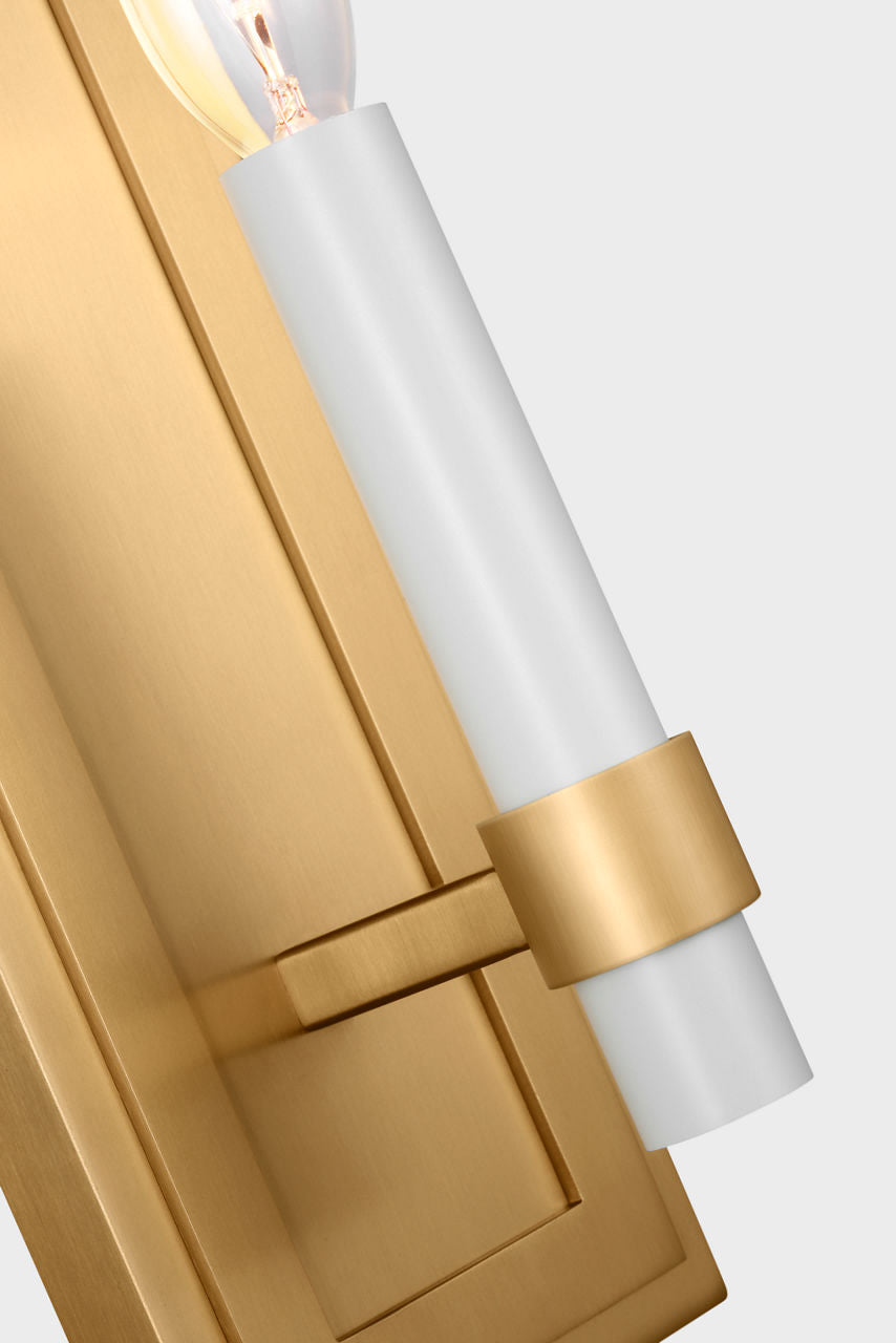 Marston Single Wall Sconce Burnished Brass