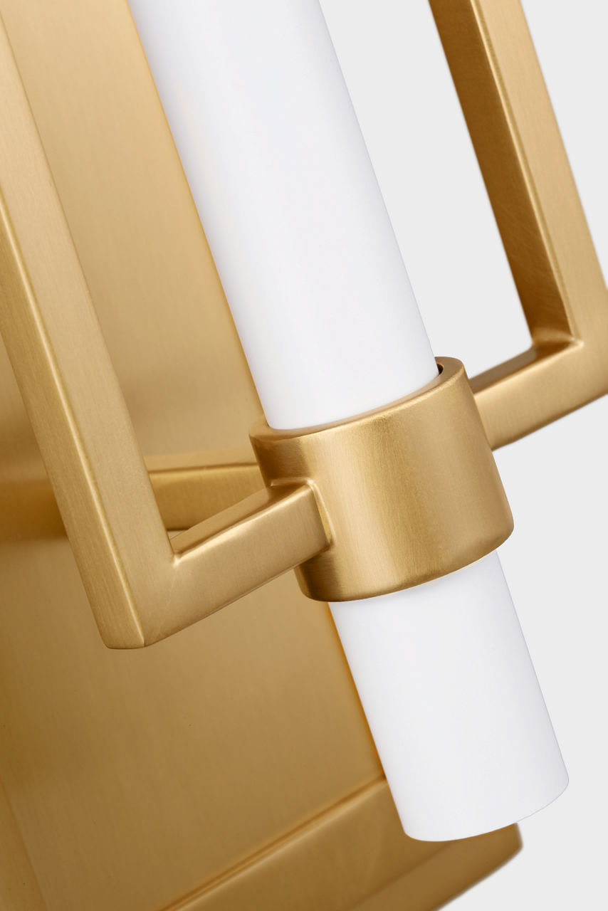 Marston Tall Sconce Burnished Brass