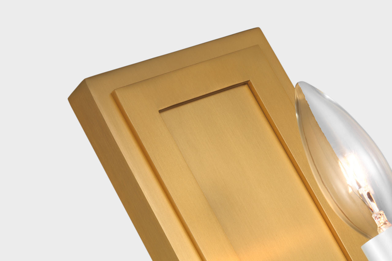 Marston Single Wall Sconce Burnished Brass