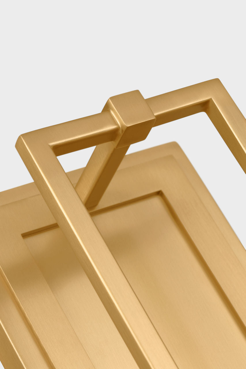 Marston Tall Sconce Burnished Brass