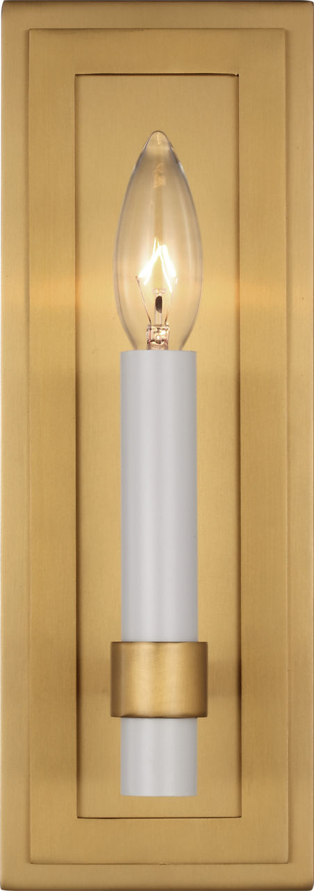 Marston Single Wall Sconce Burnished Brass