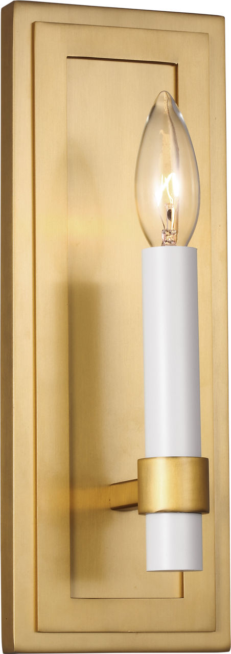 Marston Single Wall Sconce Burnished Brass
