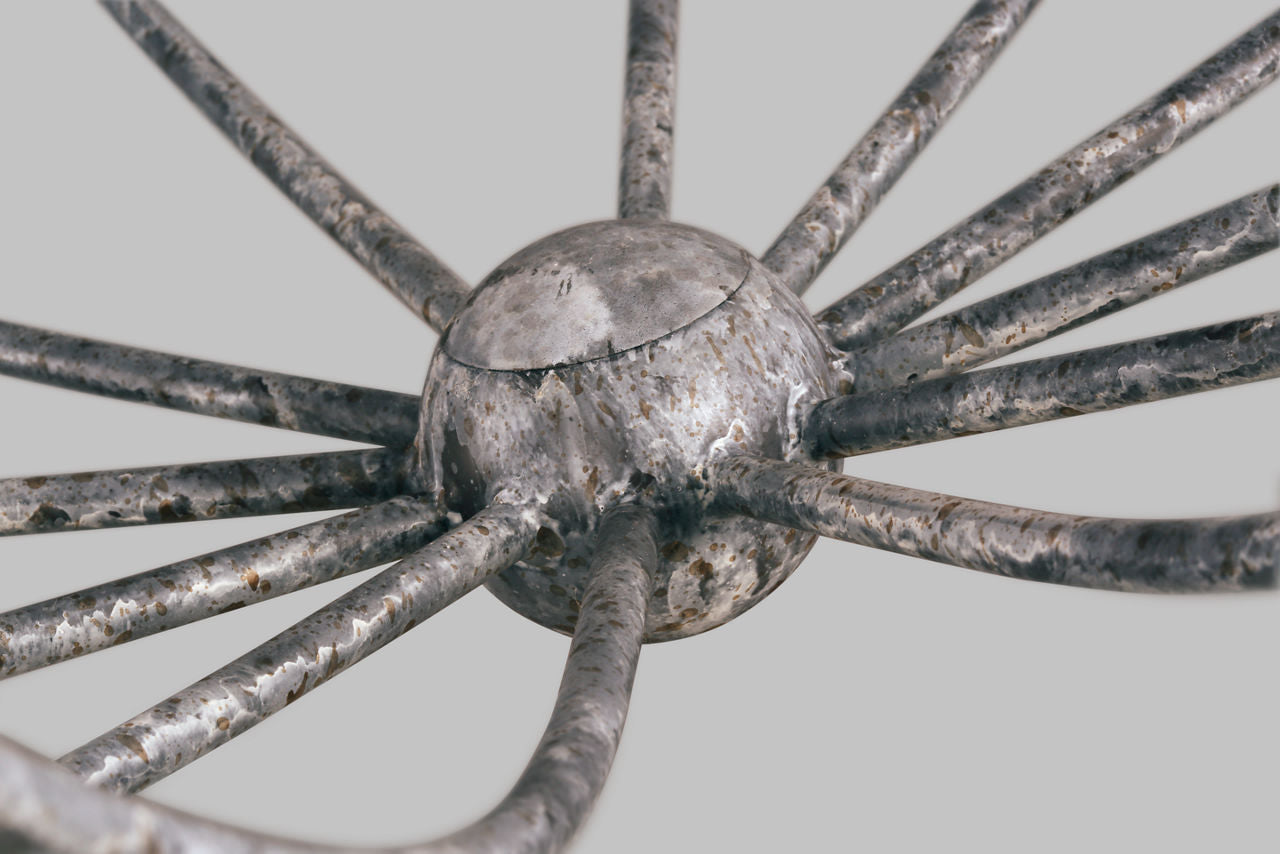 Richmond Medium Chandelier Weathered Galvanized