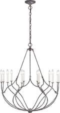 Richmond Medium Chandelier Weathered Galvanized
