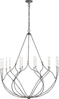 Richmond Large Chandelier Weathered Galvanized
