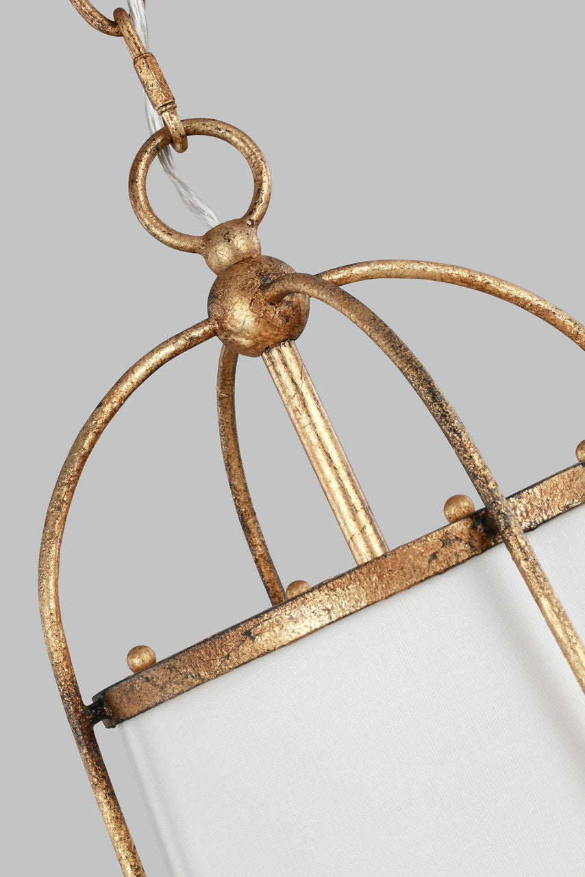 Stonington Small Hanging Shade | Antique Gild