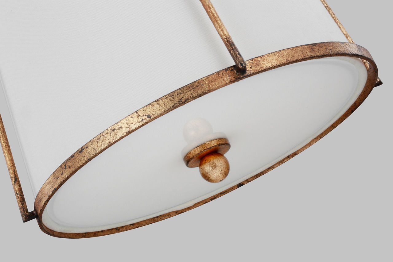 Stonington Small Hanging Shade | Antique Gild