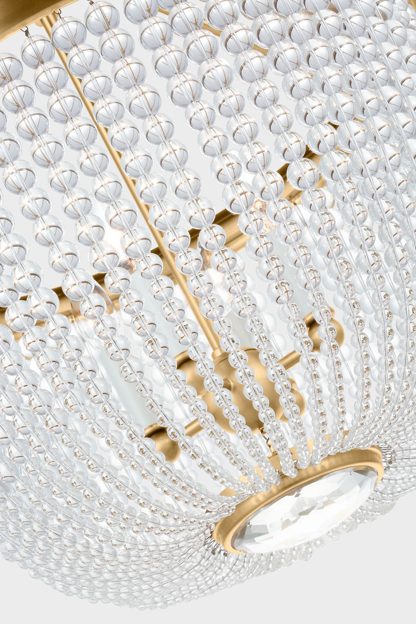 Summerhill Large Pendant Burnished Brass