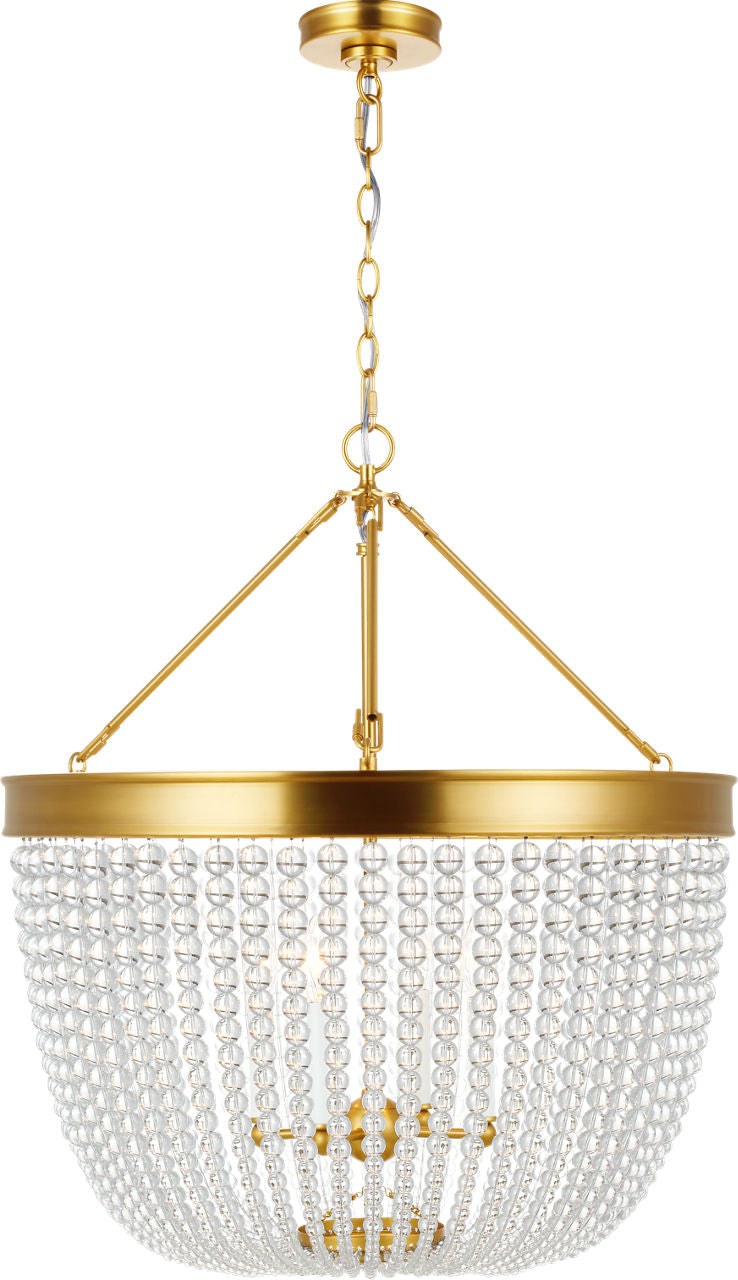 Summerhill Large Pendant Burnished Brass