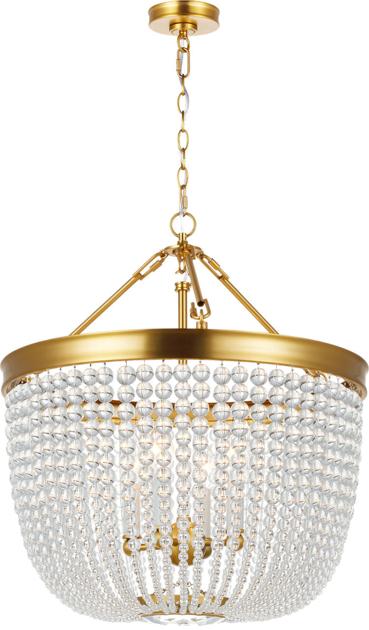 Summerhill Large Pendant Burnished Brass