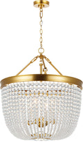 Summerhill Large Pendant Burnished Brass